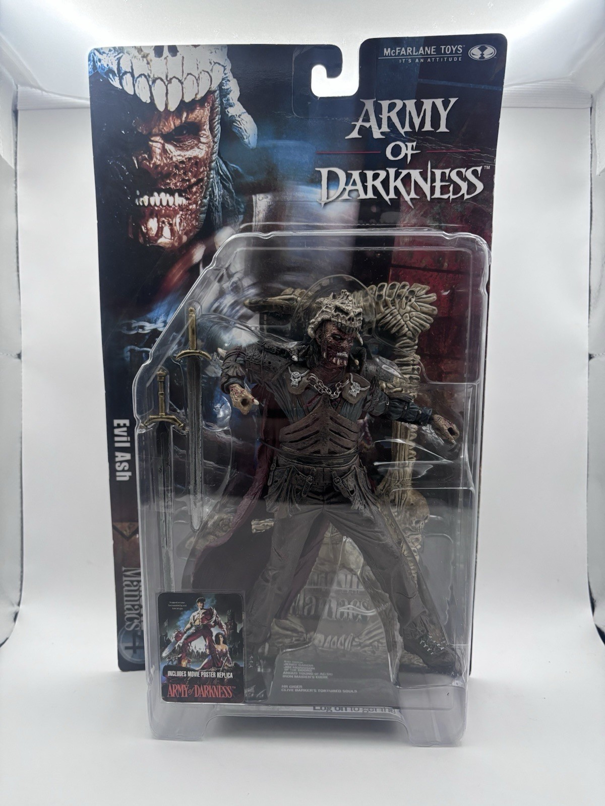 Mcfarlane Toys Army of Darkness Evil Ash Movie Maniacs Action Figure