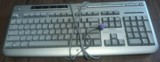 HP Multimedia Wired PS-2 Keyboard Silver P/N 5187-7583 Clean