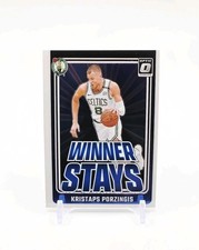 2024-25 Panini Donruss Optic Winner Stays Kristaps Porzingis No. 9