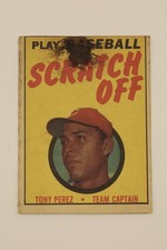 Topps Baseball Scratch Off Tony Perez