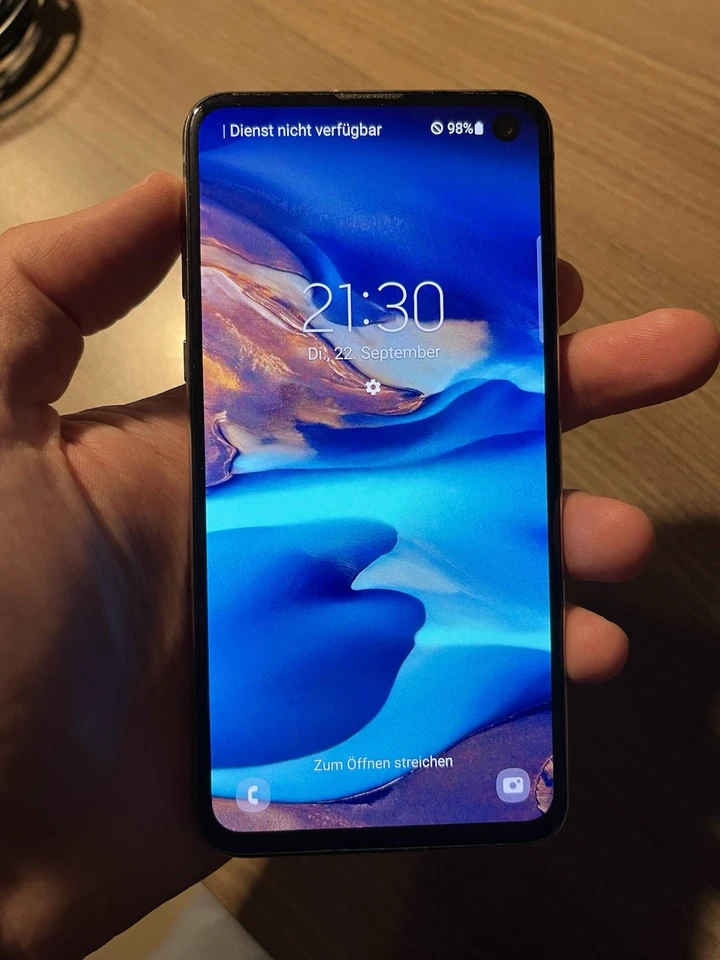 Samsung S10e - Prism White - voll funktionsfähig, Foto 1 von 4