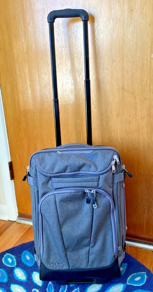 eBags 21'' Mother Lode Wheeled Duffel Rolling Carry On (22") Luggage EB2146-21W - Image 2 of 4