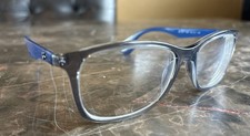 Ray-Ban Eyeglasses RB 7047 5769 Transparent Gray/Blue Square Frame 56 17 145