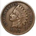 MIXED Roll of 50 Indian Head Cent Pennies with FULL LIBERTY VF (50 COIN LOT)