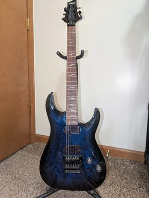 Schecter Blue Electric Guitars for sale | eBay