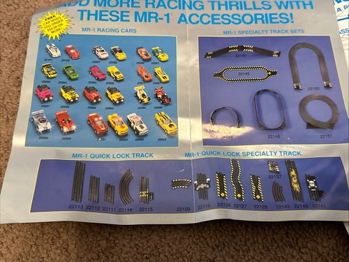 MARCHON MR-1 RACING 22328 SLOT 1991 CAR SET WITH CARS No Box - Picture 19 of 19