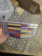 2025 Cadillac Escalade Illuminated Front And Rear Emblem Set 85788443 Oem K0013