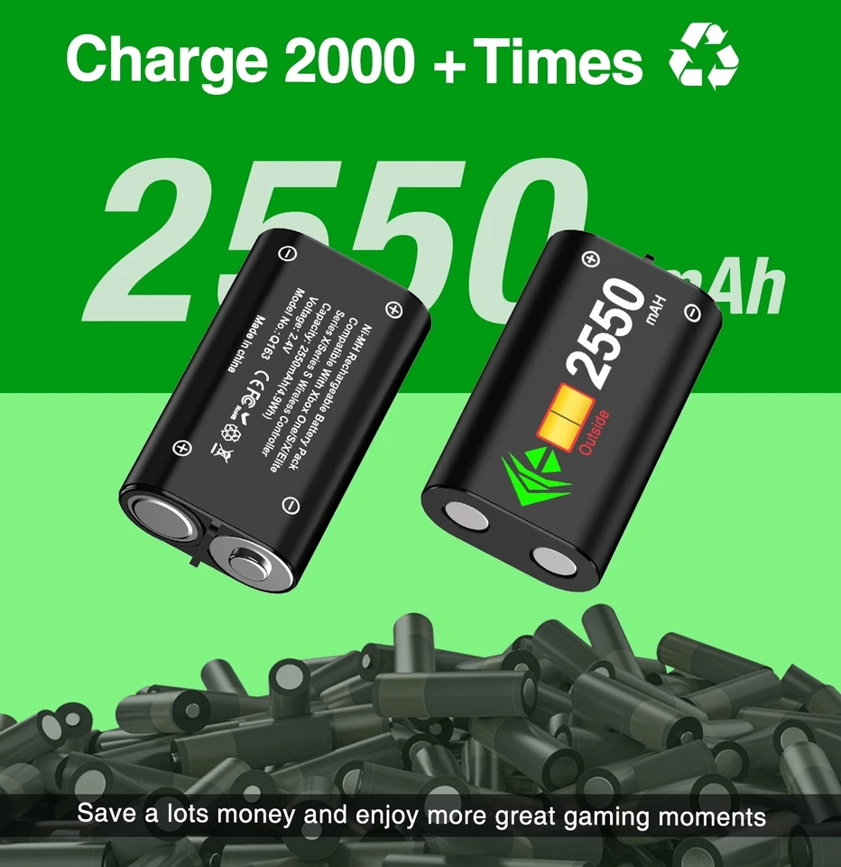 Rechargeable Battery For Xbox One - Image 3 of 4