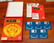 KGB AKA The Conspiracy - Commodore Amiga game - CIB - tested *UK buyers only*