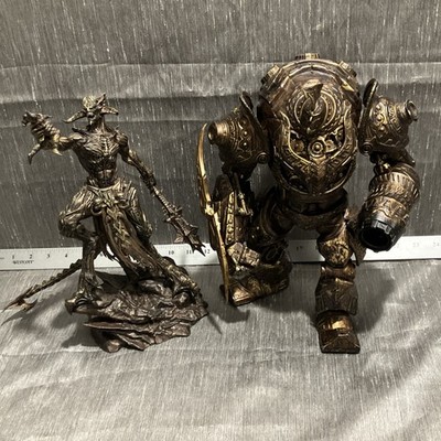 Bethesda Softworks ESO Molag Bal and Dwarven Colossus rare statues 2014/2017