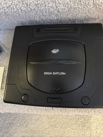 Sega Saturn Model 2 MK-80000A Console W/ New Controller/cables/battery - Lot 6