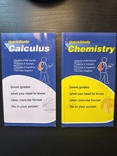Quick Study Calculus And Chemistry 
