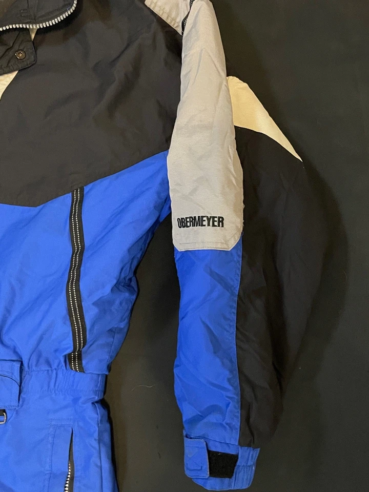 De Colección Obermeyer Traje de Esquí Hombres Una Pieza Traje de Nieve Omni Snow Babero Retro Años 80 90 XL Foto 4 de 4