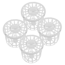 4pcs Bird Nest Box: Plastic Finch Breeding Canary Cage - Nesting Material