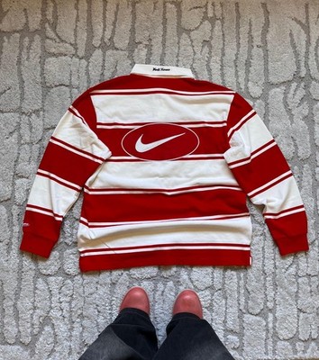 Nike × Supreme Polo shirts Supreme Nike Jacquard Polo Navy Men's - FW18 - US