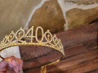 40 and Fabulous Items,  Cake Topper, Tiara, Sash, table topper, Mug — photo 3