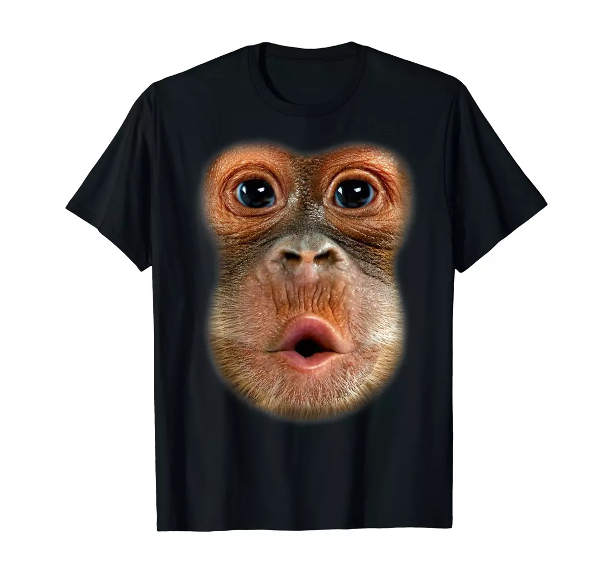 Monkey Stomach Funny Meme Cool Trending Viral Video T-Shirt S-5XL