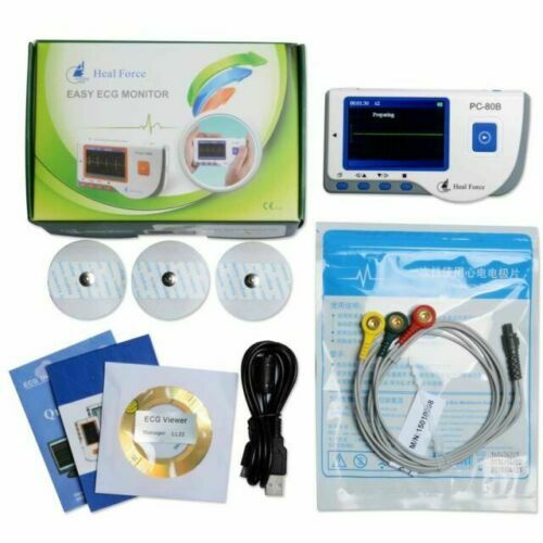 Heal Force PC-80B Advanced monitor cardiaco portatile schermo a colori ECG - Foto 1 di 6