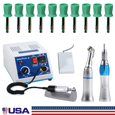 Dental Marathon Micromotor /Contra Angulo /Pieza de Mano Recta 100*Cups TXX