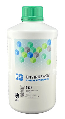 PPG Envirobase T475 Medium Lenticular Metallic 2 Liter