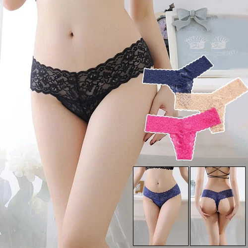 6pcs Lot Sexy Womens Lace Panties Seamless Thongs G string Underwear Lingeries - Bild 2 von 14