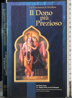 DAS KRISHNA-BEWUSSTSEIN. DAS WERTVOLLSTE GESCHENK. PRABHUPADA. BHAKTIVEDANTA BUCH.