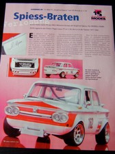 NSU TT in 1:18 Siegfried Spiess su base Revell... un rapporto modello #0503f
