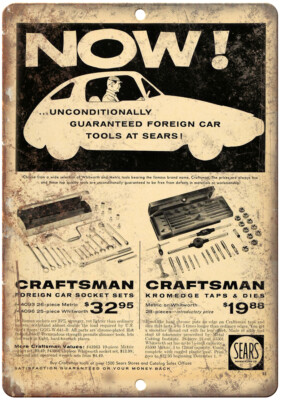 Craftsman Sears Vintage Tool Ad 12