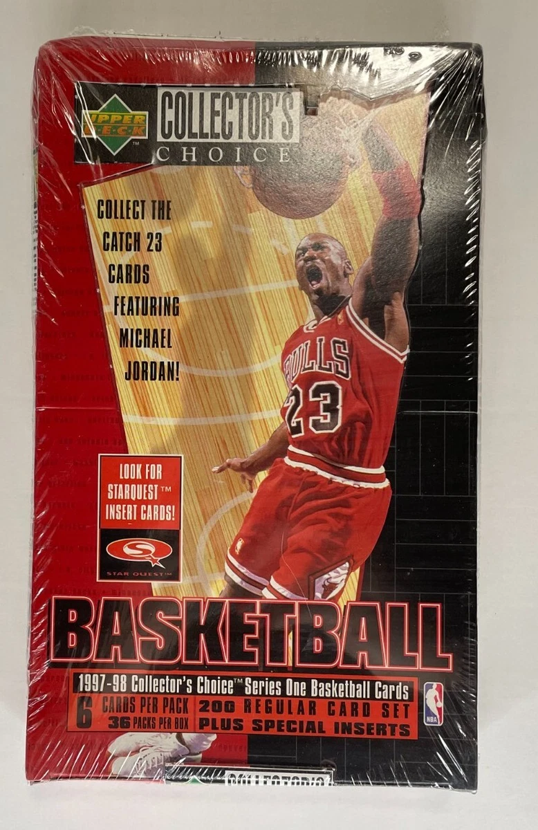 97-98 Collectors Choice Basketball Box Series 1 Factory Sealed