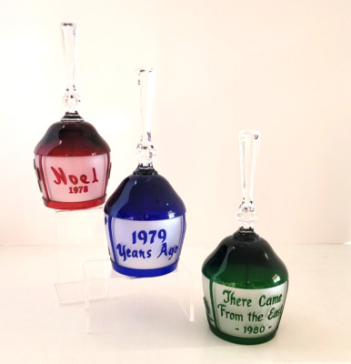 Goebel Hummelwerk Crystal Bells - Limited Edition- '78, '79, and '80 - Vintage