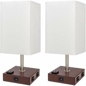 nightstand lamps with outlets