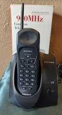 Radio Shack 10 Speed Dial 900MHz Cordless Telephone ET-3534 Black