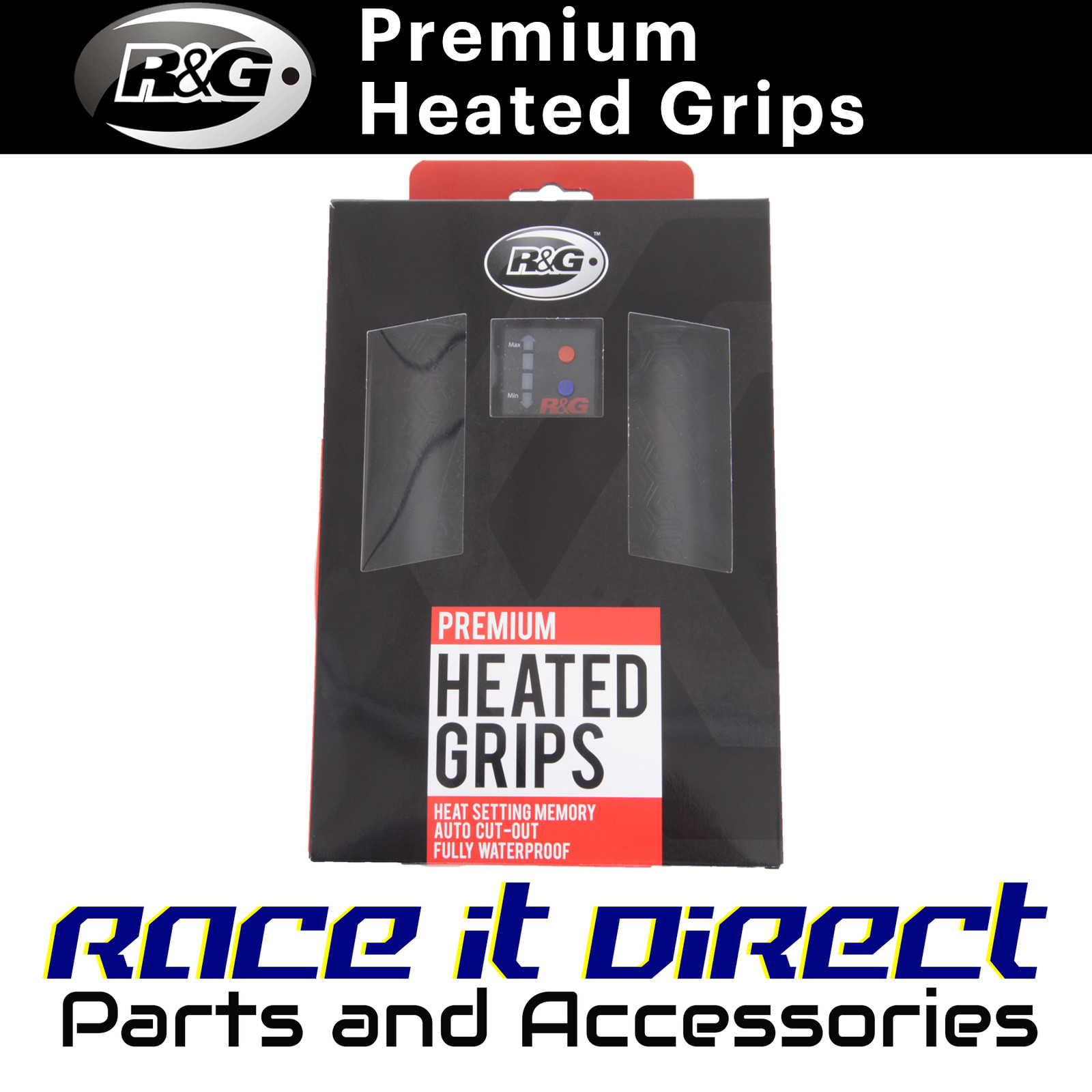 Premium Heated Grips For BMW K1600B 2017-2018 R&G