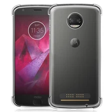 Natural Tactility Anti-Scratch Soft TPU Case for Motorola Moto Z2 Force XT1789