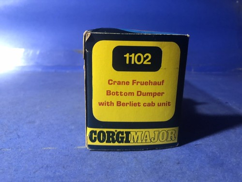 Vintage Corgi Majors 1106 Mack Container Truck & 1102 Crane Fruehauf (NEW) - Picture 16 of 17