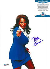 PAM GRIER SIGNED 'JACKIE BROWN' 8x10 MOVIE PHOTO 5 ACTRESS PROOF BECKETT COA BAS