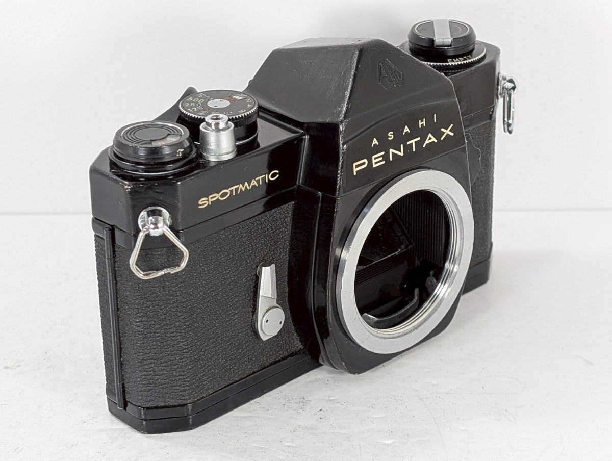 Exc+5] Pentax Spotmatic SP SLR Film Camera + SMC TAKUMAR