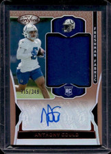 2024 Panini Certified Football Freshman Fabric Auto Bronze Anthony Gould /399 RC