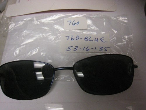 Revolution Eyeglass Frame Magnetic SUN SHADE ONLY for REV760 in BLUE 53-16-135 U