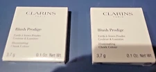 2-PACK Clarins Blush Prodige Illuminating Cheek Color, SOFT PEACH .1 Oz/ 3g NIB