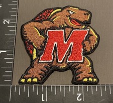 Maryland Terrapins NCAA iron on patch.
