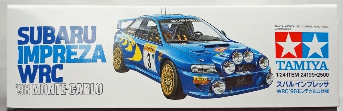 ドリパケ TAMIYA SUBARU INPREZA WRC 1998 Rare New 1998 Tamiya 1/10 RC SUBARU IMPREZA WRC TA03F Chassis Bell