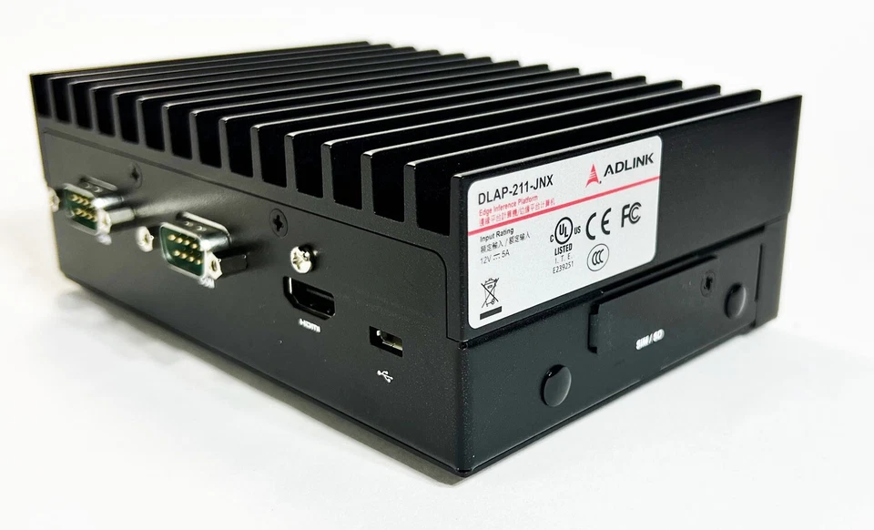 NUEVO ADlink DLAP-211-JNX NVIDIA Jetson Xavier NX Edge AI Plataforma de Inferencia Nuevo en Caja Foto 3 de 4