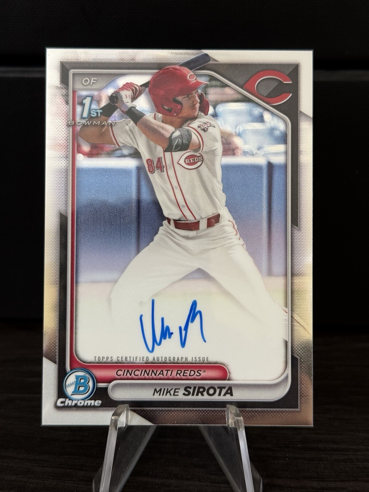 2024 Bowman Draft Chrome Mike Sirota #CPA-MS 1st Bowman Auto 
