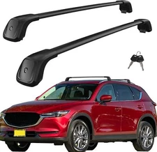 260 LBS Load Aluminum Cross Bars Fit for Mazda CX5 CX-5 2017-2025 Roof Rack