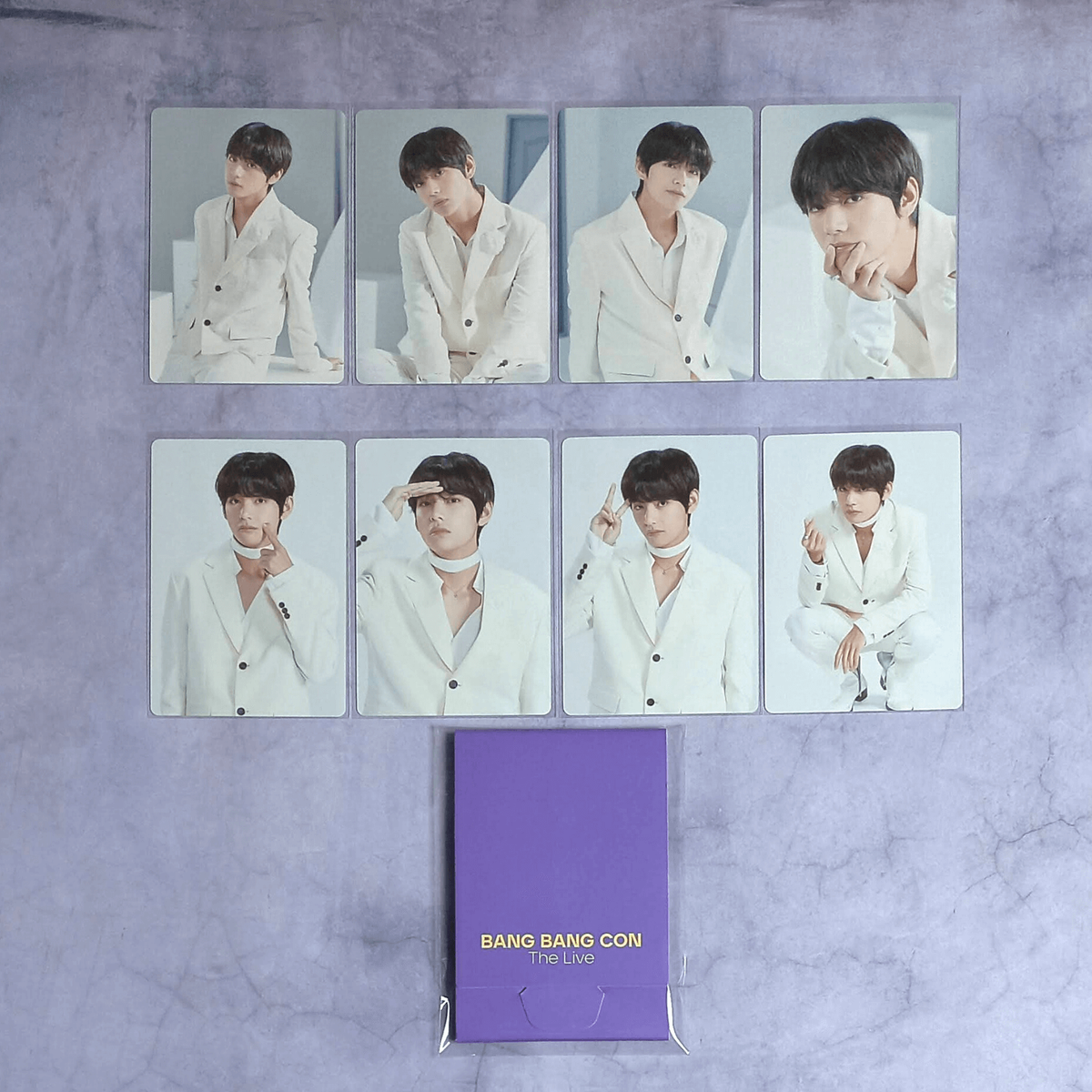 BTS 2020 Bang Bang Con The Live Official Mini Photo Card - V