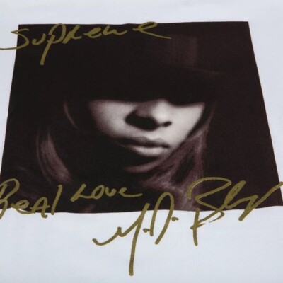 Tシャツ・カットソー Supreme Mary J. Blige T-Shirt White Supreme Mary J Blige Logo T Shirt Tee White Men's Large L | eBay