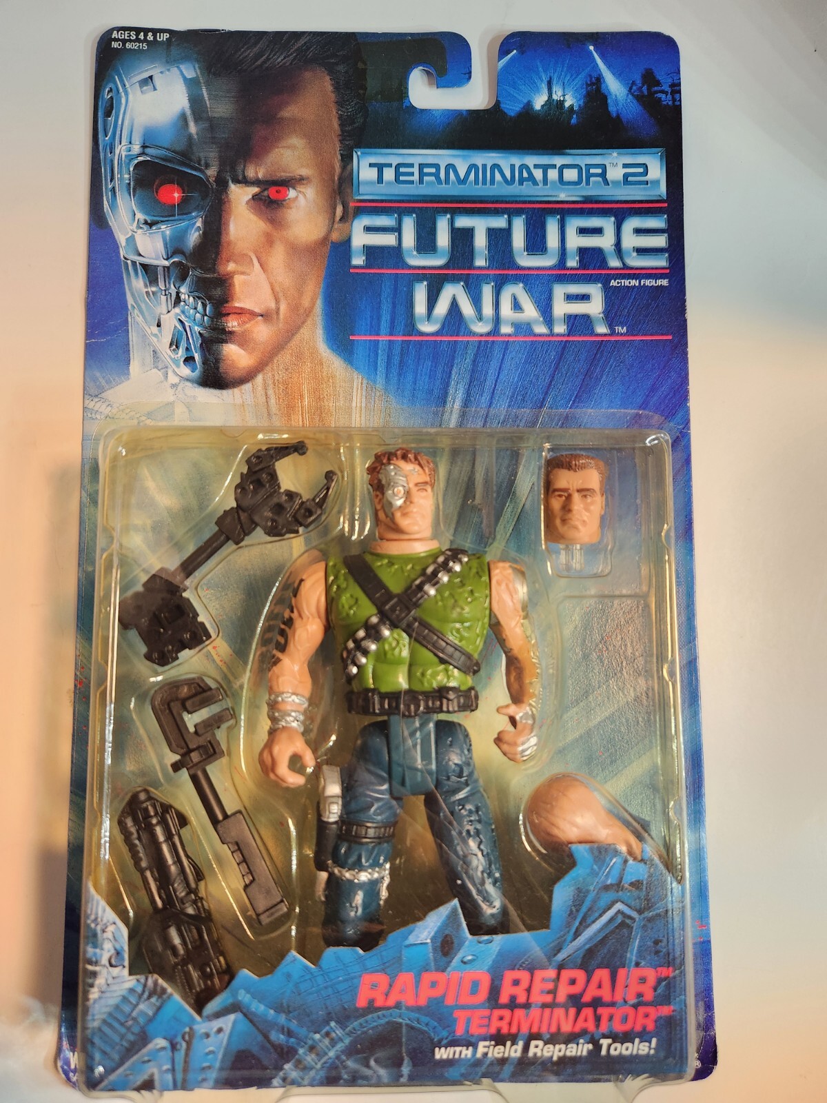 Vintage Terminator 2 Future War Rapid Repair Action Figure Kenner 1992