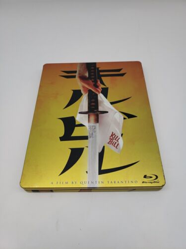 Kill Bill Vol. 1 (Blu-ray Disc, SteelBook) - LEGGERE - TESTATO - SPEDIZIONE GRATUITA - Foto 1 di 18