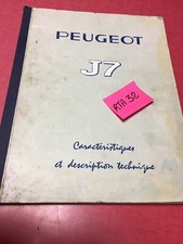 Revue technique Peugeot J7